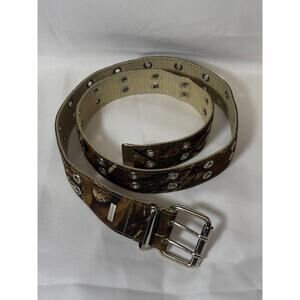 Real Tree Camo Double Grommet Belt